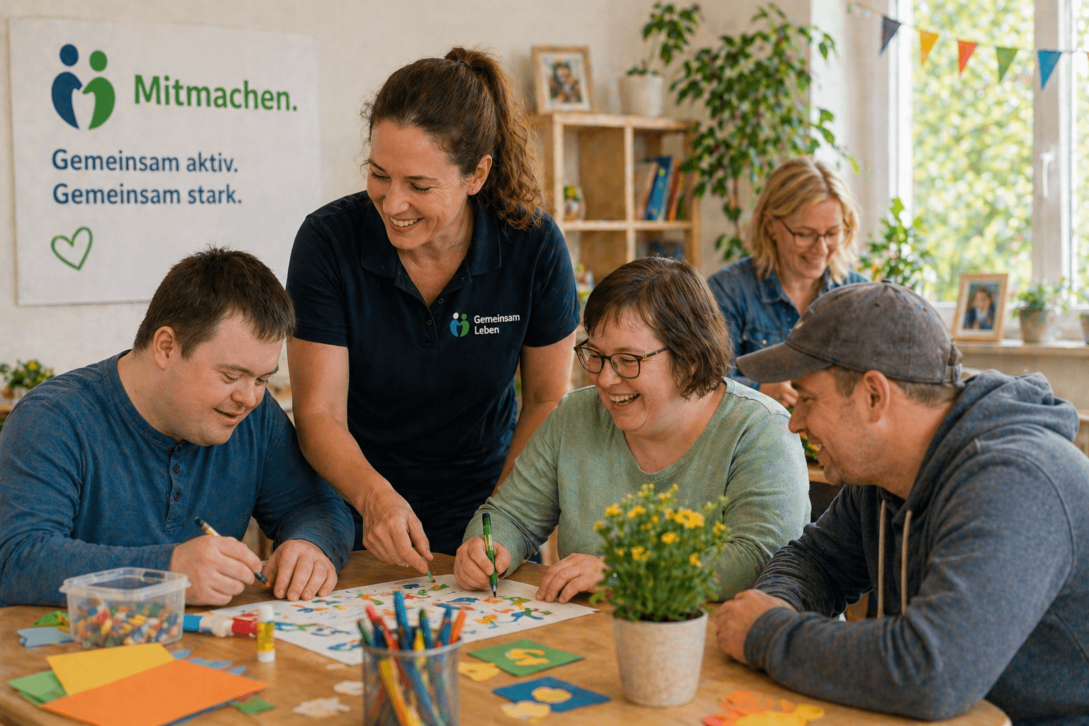 Menschen bei der Lebenshilfe Lichtblick