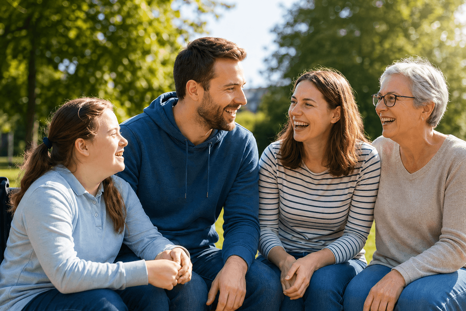 Menschen bei der Lebenshilfe Mittendrin
